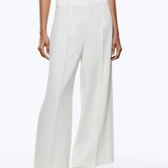 BNWT ZARA High waisted Wide leg culottes - Picture 5 of 8